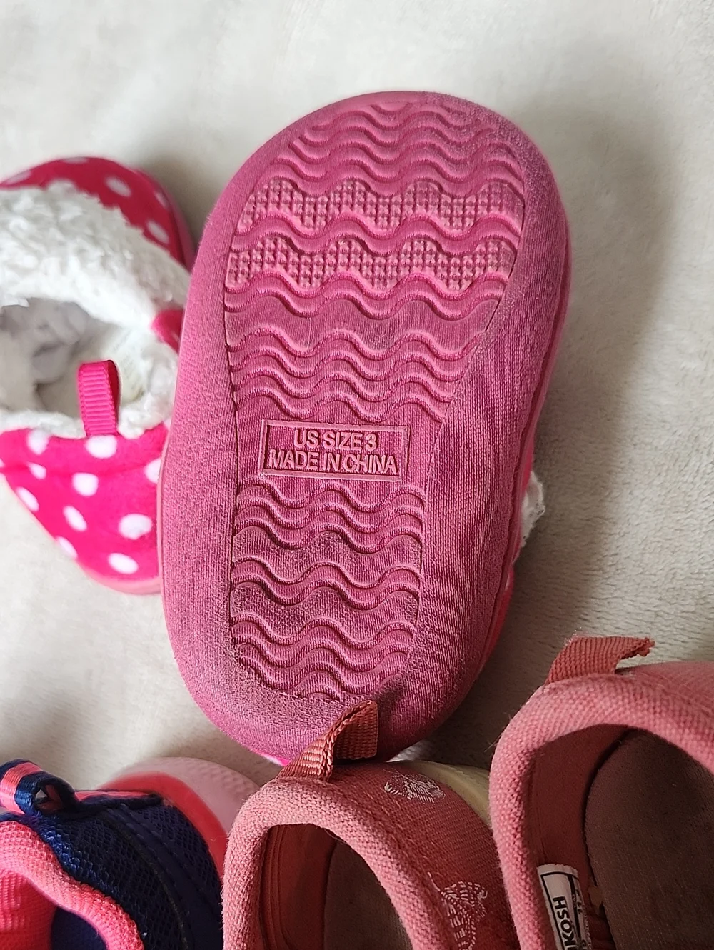 Baby Girl Shoes Bundle, 3-4
